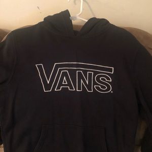 Boys black Vans hoodie